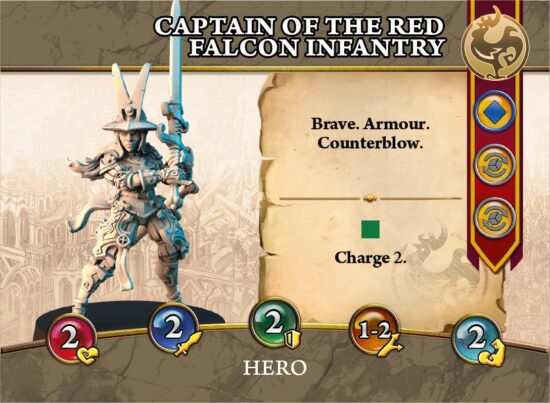 Captain of the Red Falcon Infantry - Image 2