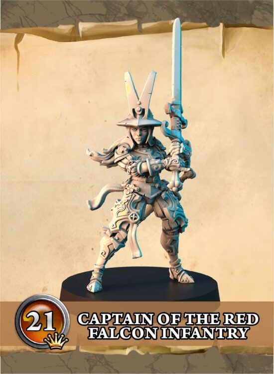 Captain of the Red Falcon Infantry - Image 3