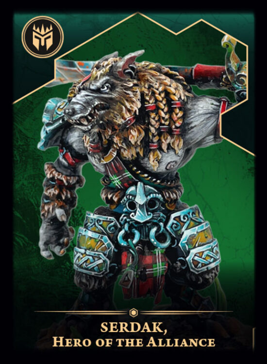 Serdak, Hero of the Alliance