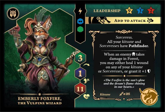 Emberly Foxfire, the Vulpine wizard - Image 2