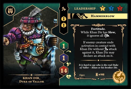 Khan Dir, Duke of Vallor - Image 2