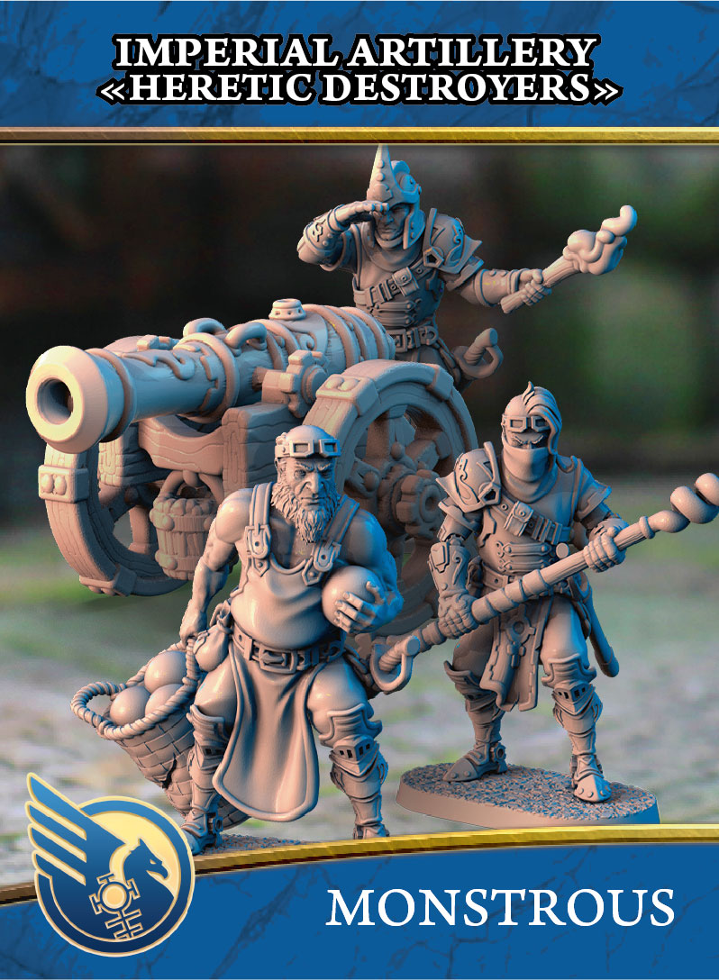 empire-styx new base_Imperial Artillery Heretic Destroyers Imperial Artillery "Heretic Destroyers" - Image 1