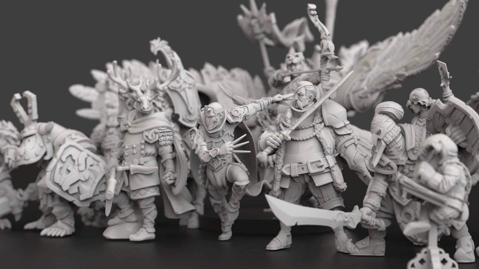 resin miniatures