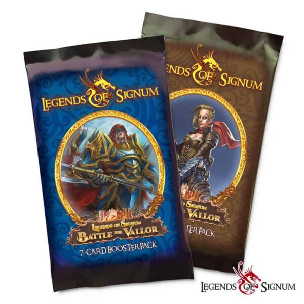 “Legends of Signum: Battle for Vallor” Booster Pack