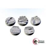 Ancestral Ruins bases, Round 25mm (5pcs)