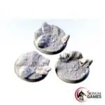 Chaos Hell bases, Round 40mm (3pcs)