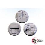 City Ruins bases, Round 40mm (3pcs)