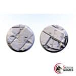 City Ruins bases, Round 50mm (2pcs)