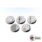 City Sci-fi bases, Round 25mm (5pcs)