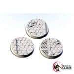 City Sci-fi bases, Round 40mm (3pcs)