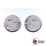 City Sci-fi bases, Round 50mm (2pcs)