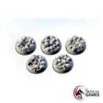Death Skulls bases, Round 25mm (5pcs)