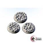 Death Skulls bases, Round 40mm (3pcs)