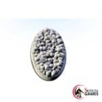 Death Skulls base 1, Oval 74х43mm (1pcs)