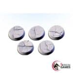 Frozen bases, Round 25mm (5pcs)