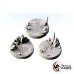 Glass bases, Round 40mm (3pcs)