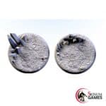 Glass bases, Round 50mm (2pcs)