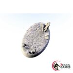 Glass base 1, Oval 74х43mm (1pcs)