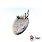 Glass base 2, Oval 74х43mm (1pcs)