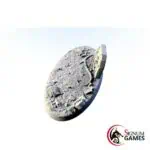 Graveyard base 2, Oval 74х43mm (1pcs)