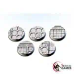 Royal Palace bases, Round 25mm (5pcs)