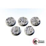 Steam Punk bases, Round 25mm (5pcs)