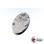 Steam Punk base 2, Oval 74х43mm (1pcs)