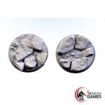 Volcanic bases, Round 50mm (2pcs)