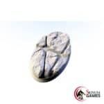 Volcanic base 1, Oval 74х43mm (1pcs)