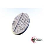 City Street (Ruins) base 1, Oval 74х43mm (1pcs)