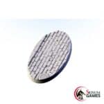 City Street (Ruins) Base 3, Oval 74х43mm (1pcs)