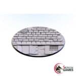 City Street (Ruins) Base 2, Oval 90х52mm (1pcs)