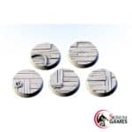 Wooden bases, Round 32mm (5pcs)