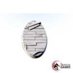 Wooden base 1, Oval 74х43mm (1pcs)