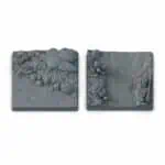 Underground base, Square 50mm (2pcs)