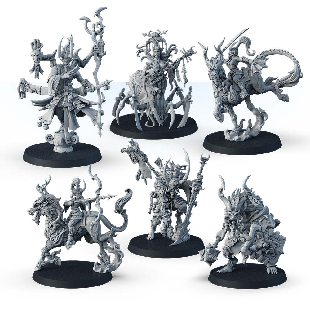 Faction-Box-oni Legends of Signum 2: Warseer Faction Box "Oni of the Black Dragon" - Image 2