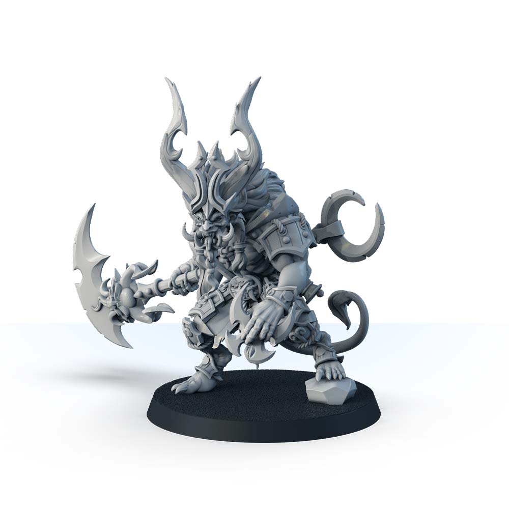 LOS-3528-1 Akai Oni with Great Axe - Image 2