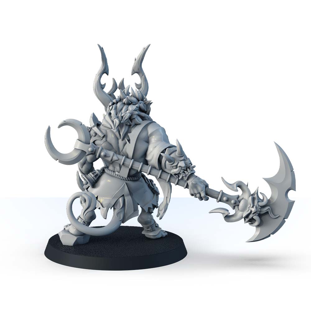 LOS-3528-2 Akai Oni with Great Axe - Image 4