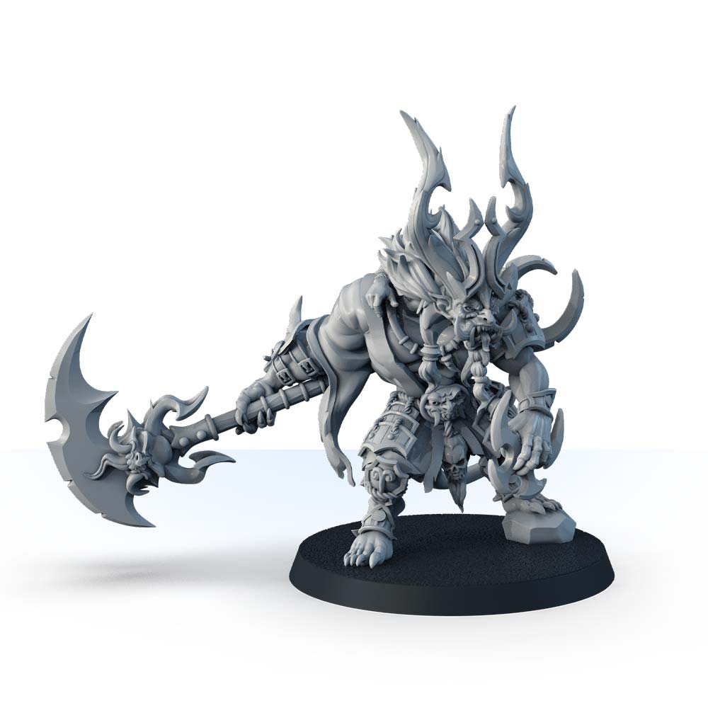 LOS-3528-3 Akai Oni with Great Axe - Image 3