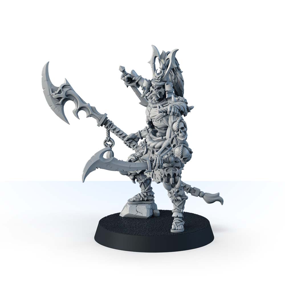 LOS-3555-1 Undead Ronin with Halberd - Image 3