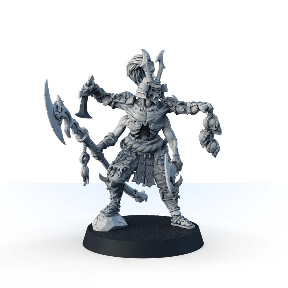 LOS-3555-2 Undead Ronin with Halberd - Image 2