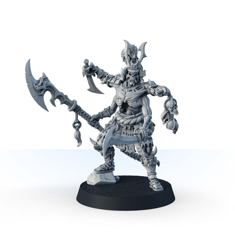 LOS-3555-3 Undead Ronin with Halberd - Image 1