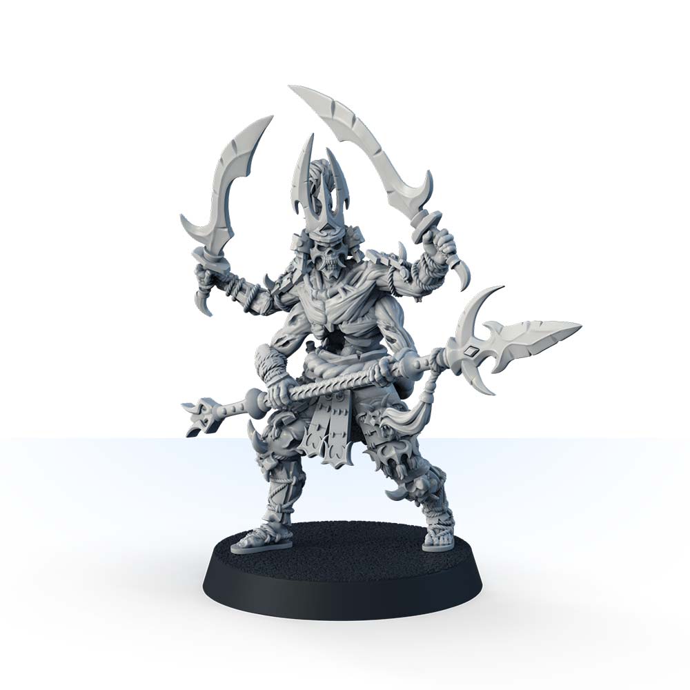 LOS-3556-4 Undead Ronin with Spear - Image 1