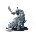 Tarrook, Orc Brontop Rider with Scimitar - Image 3