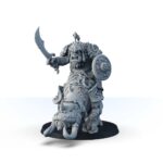 Tarrook, Orc Brontop Rider with Scimitar