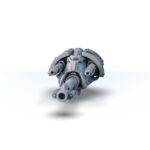 Grav-Tank Dominator Turret with Laser Cannons - Image 3