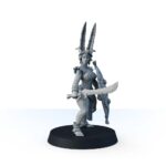Zuri, Ivory Shore Huntress with Sword and Shield - Image 2