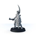 Zuri, Ivory Shore Huntress with Sword and Shield - Image 3