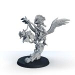 Tibri, Pelican Rider with Fishing Rod