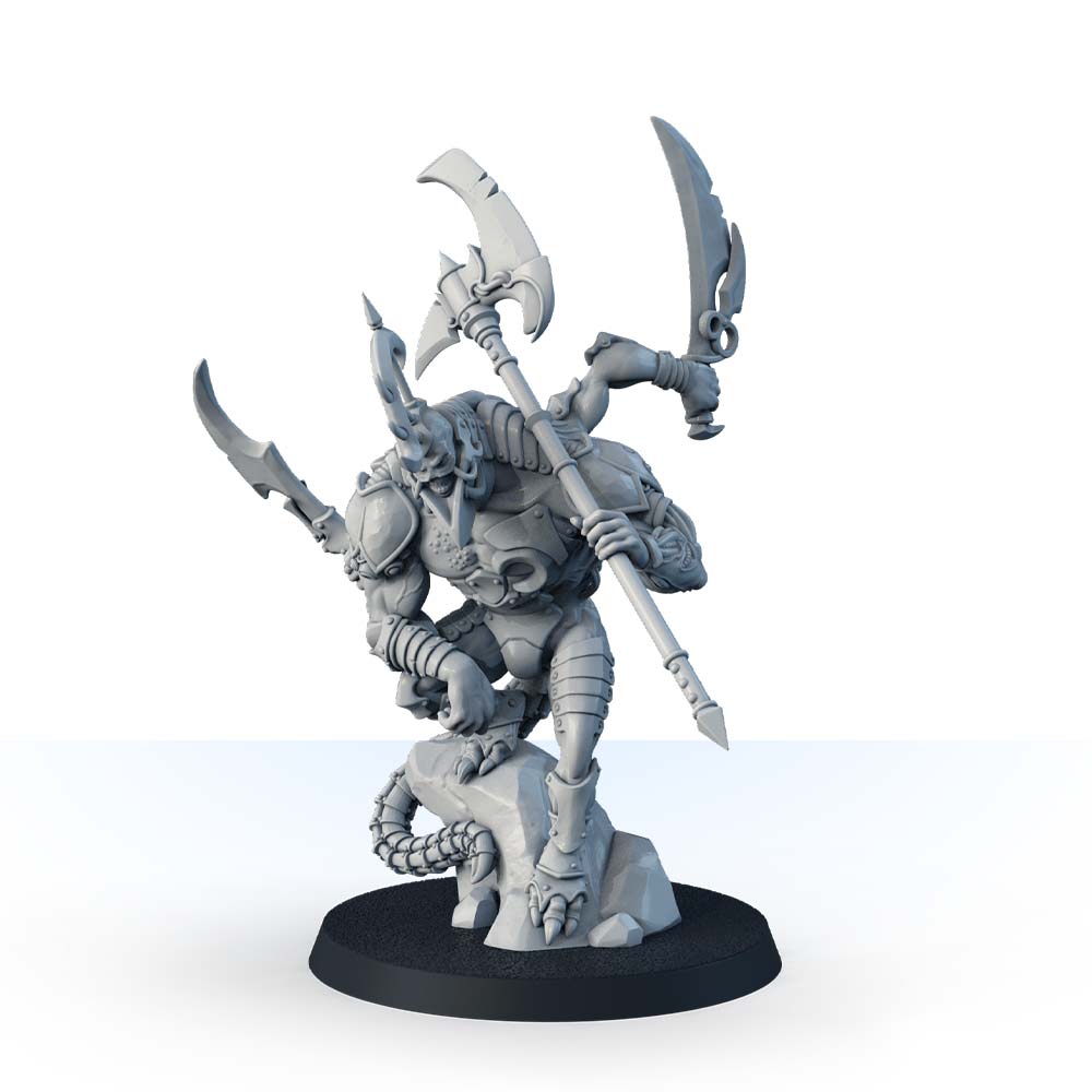 LOS-3667-1 Nefarion Exterminator Clone with halberd - Image 1